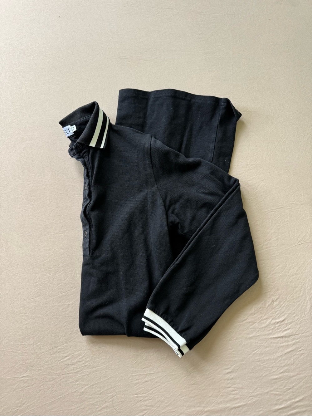 Meli Long Sleeve Knit Polo Dress